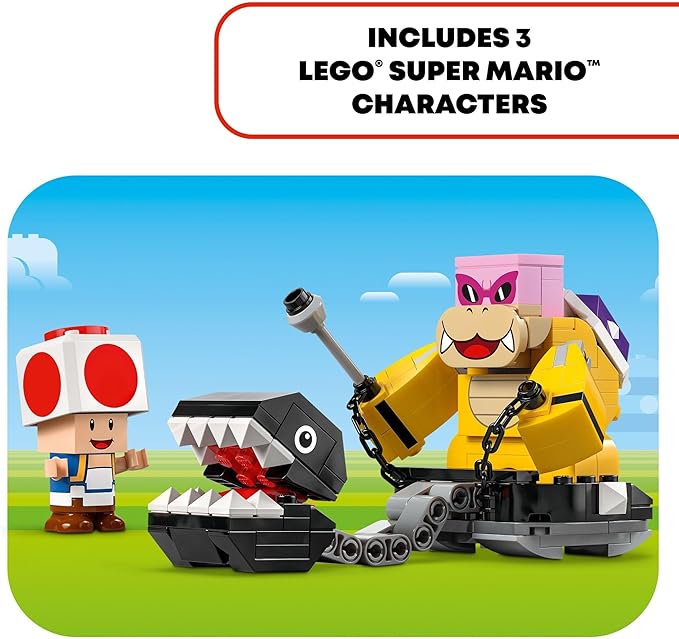 LEGO Super Mario Battle with Roy at Peach’s Castle, Nintendo Character Mario Toy for Kids, Castle Toy & Adventure Set, Super Mario Gift for Girls, Boys & Gamers Ages 7 and up, 71435