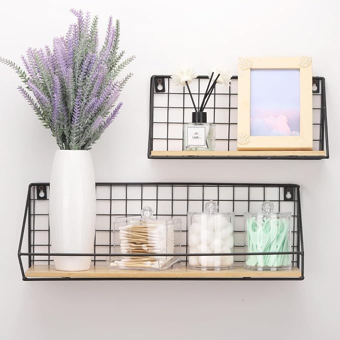 Tbestmax Qtips Dispenser Bathroom Container, 10/12 oz Big Cotton Ball Holder, Clear Plastic Apothecary Jar Organizer for Storage Cotton Swab, Floss Picks