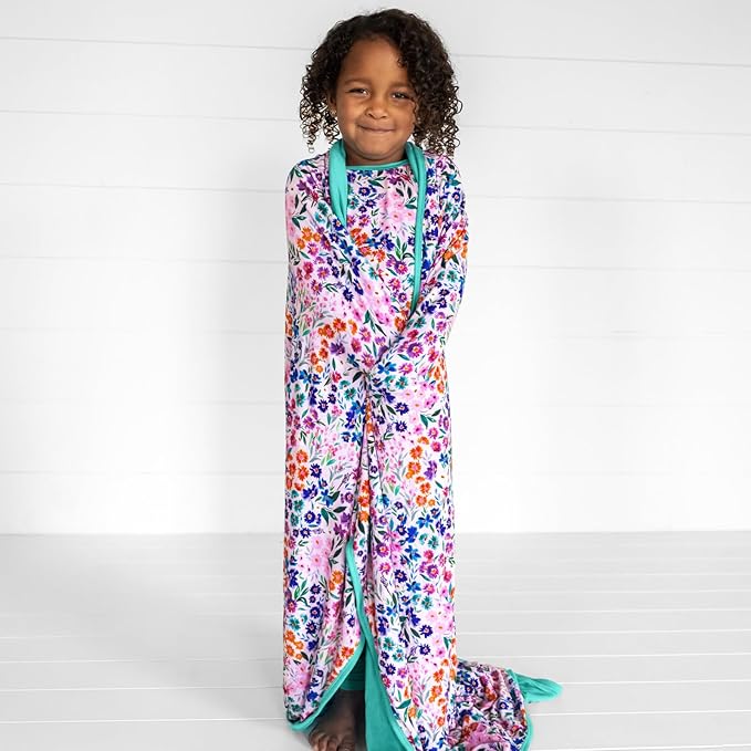 Little Sleepies Two-Piece Pajama Set for Boys & Girls, Soft Viscose from Bamboo Toddler Pajamas for Kids, Family Matching PJs