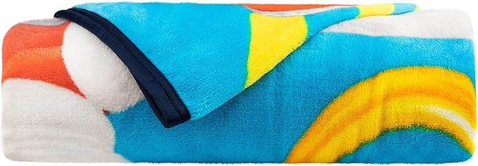 Franco Kids Bedding Super Soft Plush Micro Raschel Blanket, 62 in x 90 in, Sonic The Hedgehog (Pack of 6)