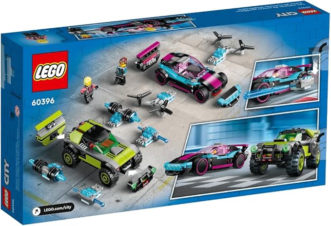 Lego 60396 Modified Race Cars - New.