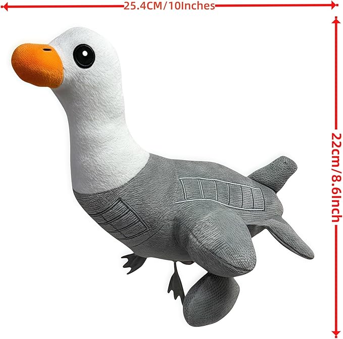 Italian Brainrot Inspired Plush Toy 10Inches Bombombini Gusuni Plush Soft Stuffed Meme Dolls for Collectors, Unique Gift for Kids & Adults