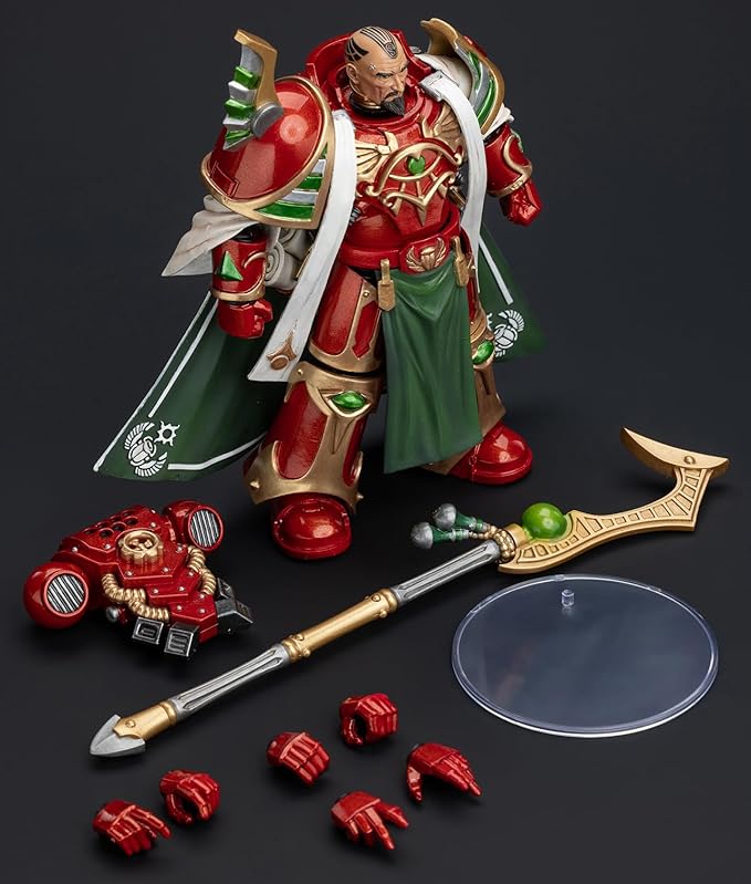 JOYTOY Warhammer 40K 1/18 Action Figures, Thousand Sons Magistus Amon Castor for Collectors & Decor, Ideal Gift for Birthdays, Character Figure -JT5826