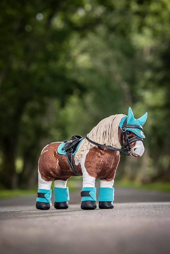 LeMieux Toy Pony Saddle Pad - Azure Blue - Suitable for Ages 3+