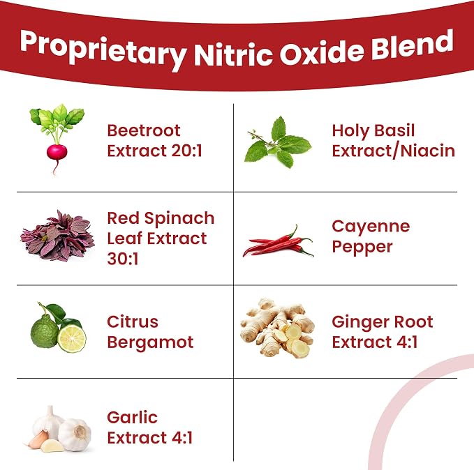 Vascular Defense Nitric Oxide Support | Systemic Enzyme Blend with Nattokinase, Lumbrokinase, Serrapeptase & Bromelain | Beet Root Extract | Spike Detox | Cardiovascular Supplement | 60 Capsules
