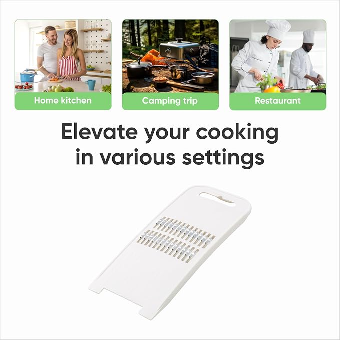 Korean Carrot Salad Grater - Vegetable and Carrort Hand Slicer - Julienne Plastic Shredder