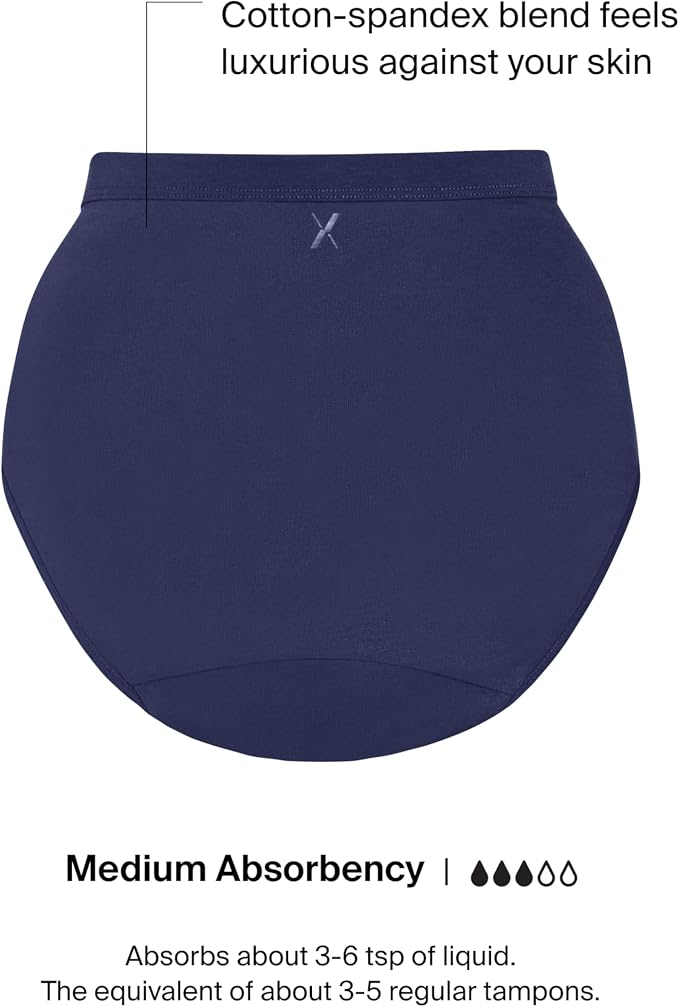 High Rise Leakproof Cotton by Knix