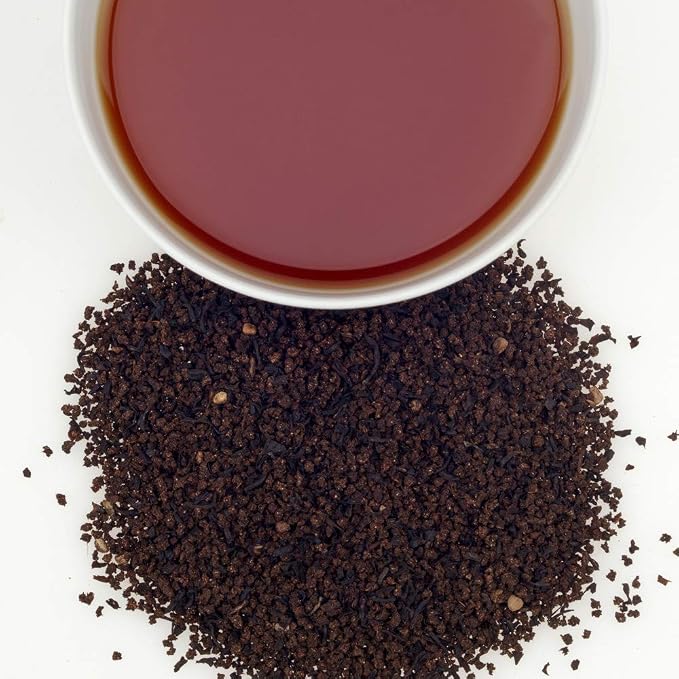 Harney & Sons Chai Loose Leaf Black Tea, Spiced Chai Blend with Cinnamon, Cardamom & Vanilla, 16 oz bag, Brew Masala Chai at Home