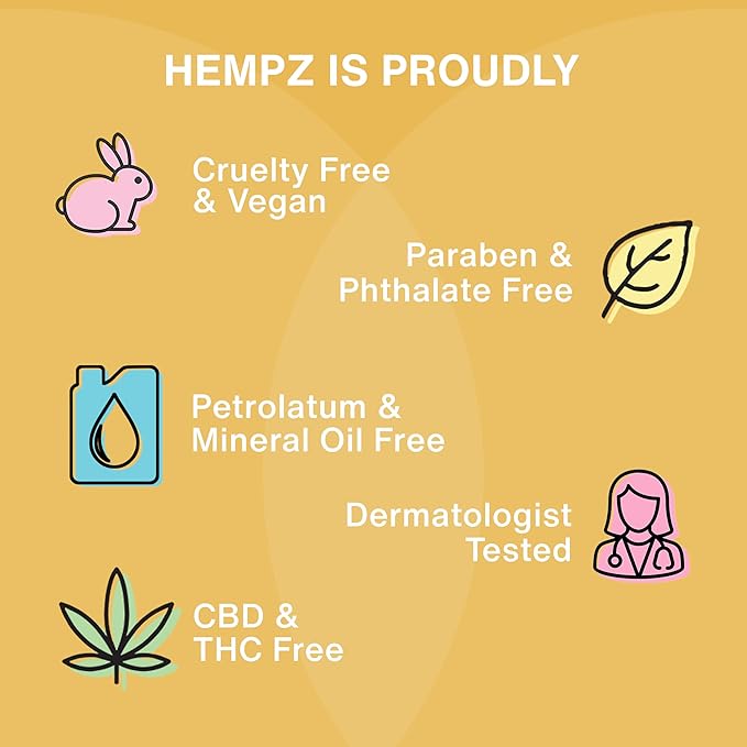 Hempz Age-Defy Body and Hand Lotion for Dry Skin, for Cracked & Crepey Skin, Quick Absorption Moisturizer, Large 17 oz