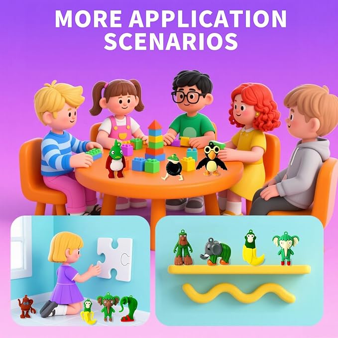 24PCS Italian Brainrot Toys, Tralalero Tralala and Tung Tung Tung Sahur Action Figure, Brainrot Meme Shark Toys Animal Figurine Gift Set for Fans