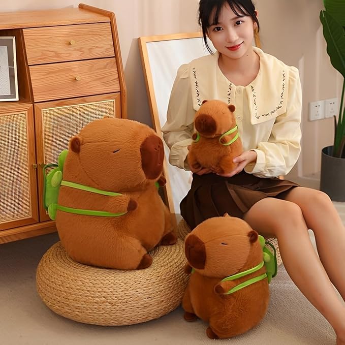 JPORSHU Capybara Plush Toy,12inch Cute Capybara Plush , Kawaii Capybara Stuffed Animal and Home Decor Gifts