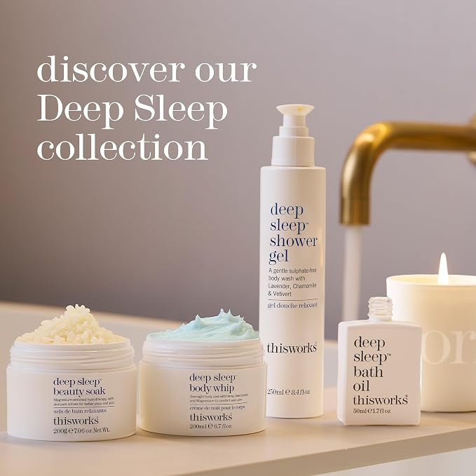 THISWORKS Deep Sleep Breathe in, Natural Roll-On Sleep Aid and Tension Relief, 8 ml