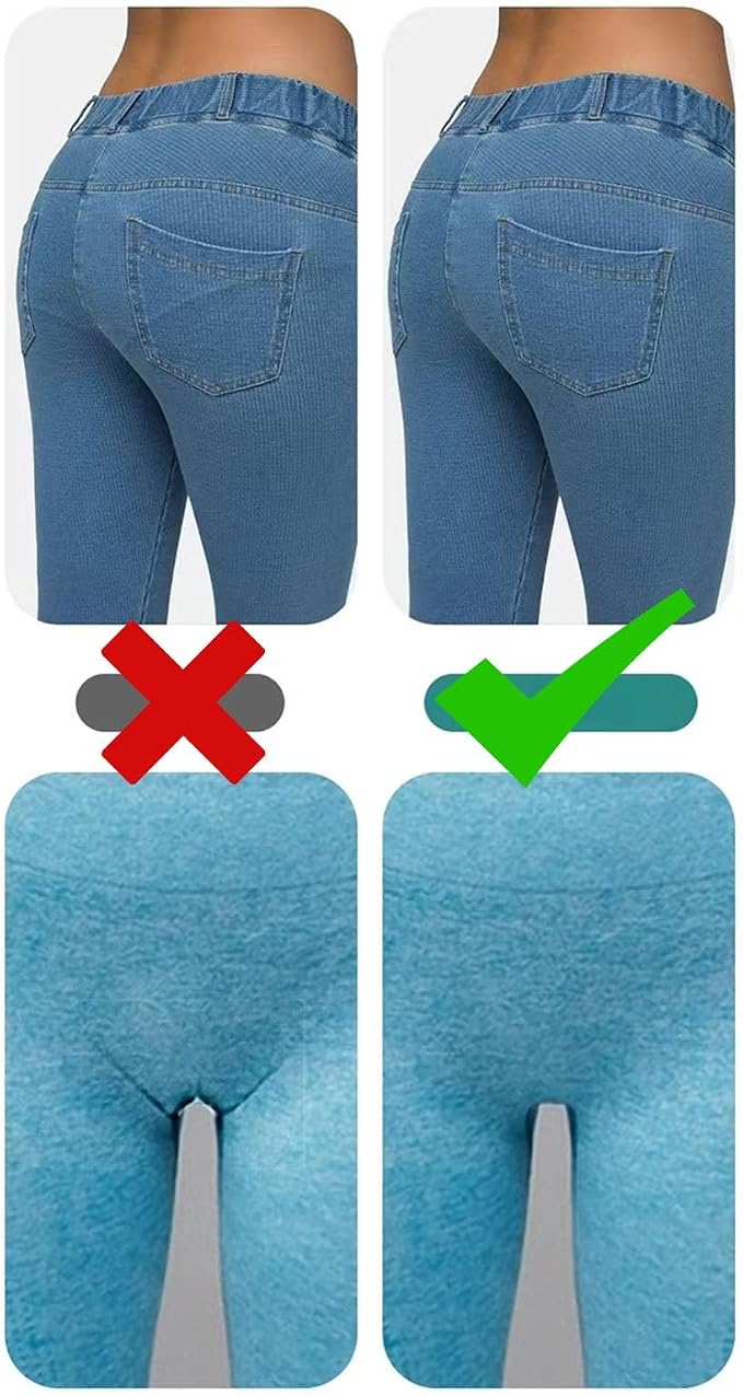Women's Camel Toe Cover Thong Panty Liners Invisible Workout Panties Hider Concealer G-String Underwear 4 PCS