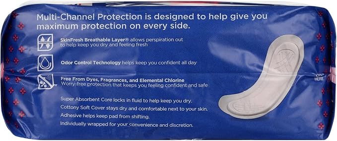Equate Maxi Pads, Super Absorbency, 48 Count, Made in USA