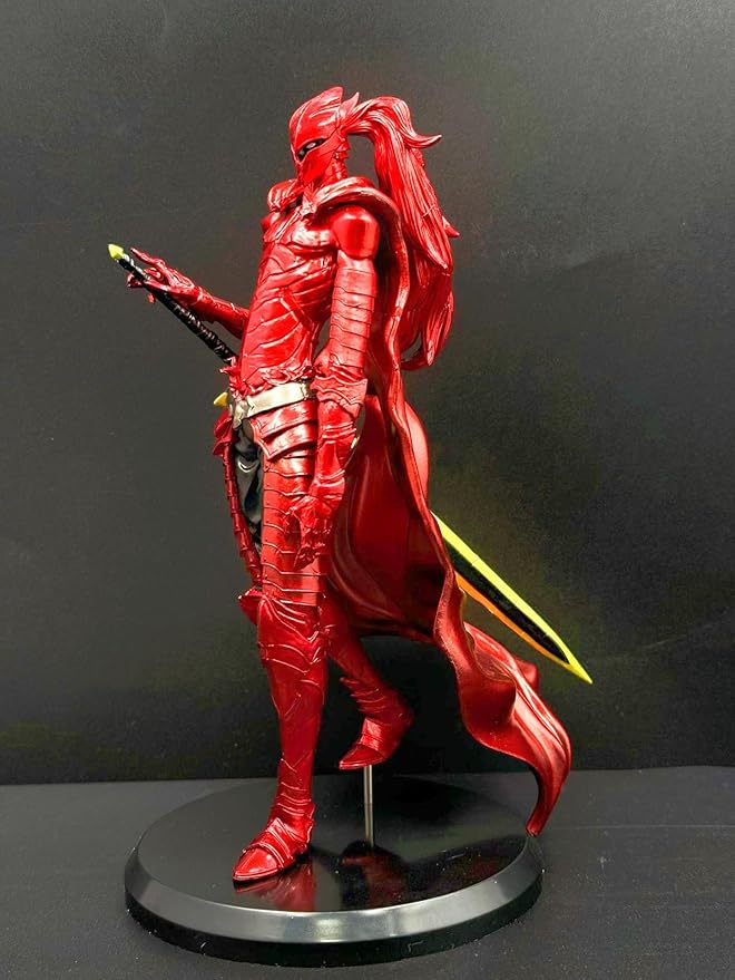 Anime Solo Leveling Shadow Knight Action Figure 8.7IN (Red)
