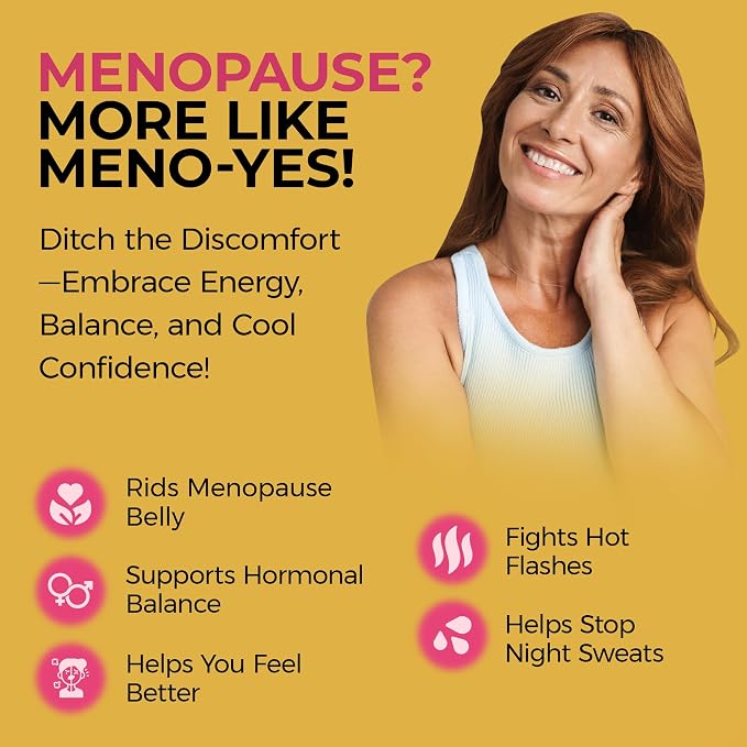 Lubracil Menopause Gummies for Women, Supplement Formula,180 Gummies-3 Pack | Hormone-free menopause gummies with Black Cohosh & Ashwagandha minimize hot flashes and promote emotional wellness naturally