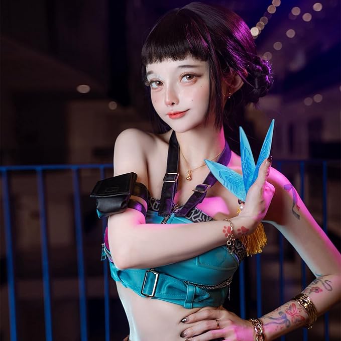 Costume Weapons for Hunter Zoey Cosplay: Anime Merch 6" Darts 3-Pack - Outfit Accessories Prop