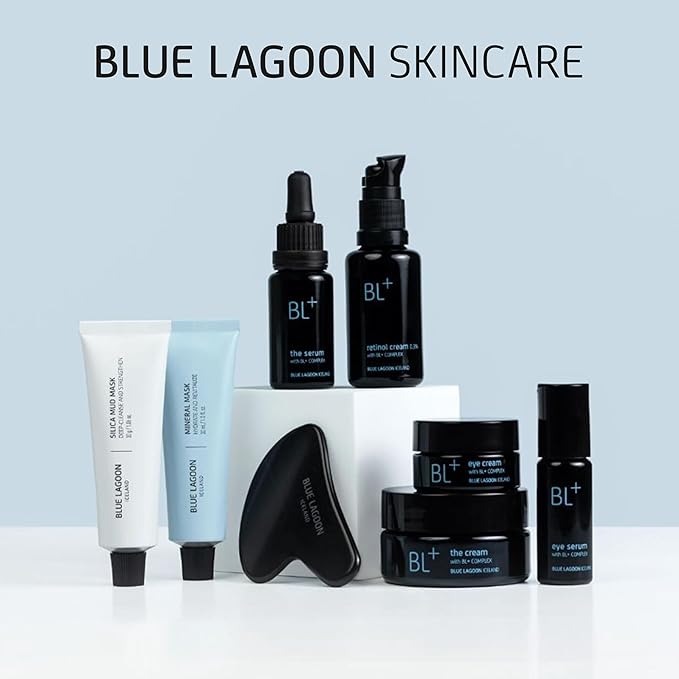 Blue Lagoon Skin Science - Natural BL+ Eye Cream | Sustainable, Bioactive Luxury Skincare (0.5 oz | 15 ml)