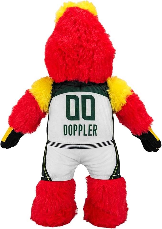 Bleacher Creatures Seattle Storm Doppler 10" WNBA Mascot Plush Figure (Heroine Jersey) - A Mascot for Play or Display