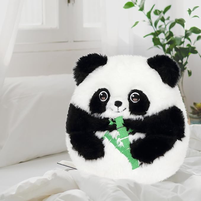 Easfan Panda Plush Pillow Soft Plush Toy Cute Stuffed Animal Home Room Decoration Birthday Festival Gifts for Girls,Kids,Toddlers