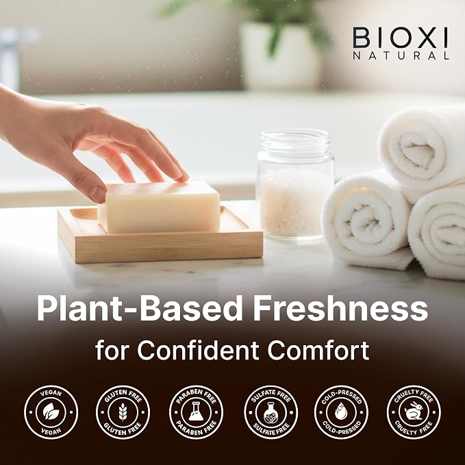 Yoni Soap for Vaginal Intimate Feminine Wash - Advanced pH Balance & Odor Care Control Hydration Complex - Natural Korean Cold-Pressed Vegan Formula with Aloe Vera, Chamomile & Calendula - 3 Pack