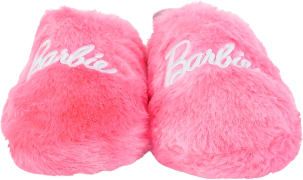 Ground Up Barbie Kids Slippers Platform Spa Slipper with Embroidery