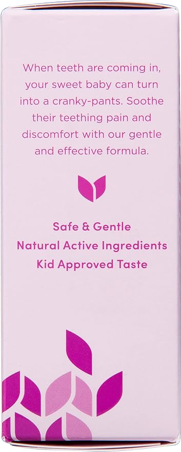 Hyland's Baby Nighttime Oral Pain Relief Tablets - 125-Count, Up to 62 Doses - Baby and Toddler Soothing Tablets with Chamomile for Discomfort, Irritability & Swelling