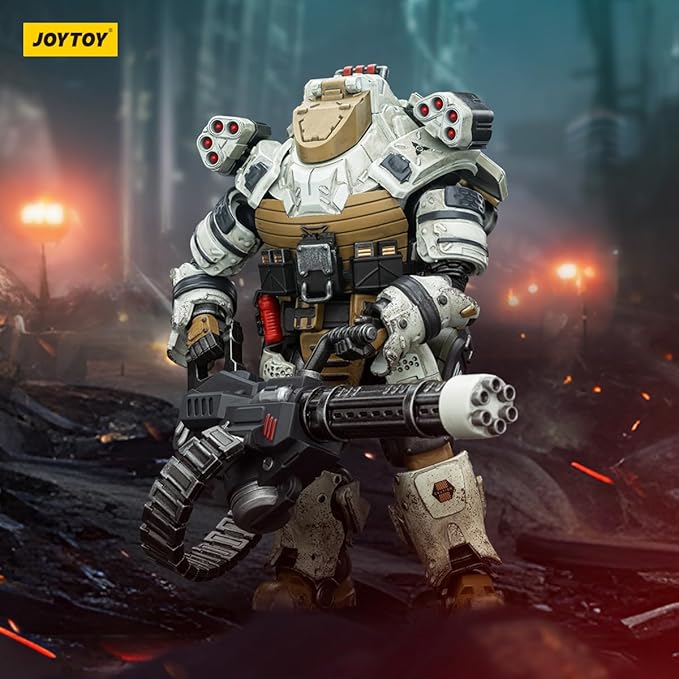 JoyToy 1/18 Scale Action Figures Mecha Sorrow Expeditionary Forces 09th Legion Rescue Squad-Heavy Gunner