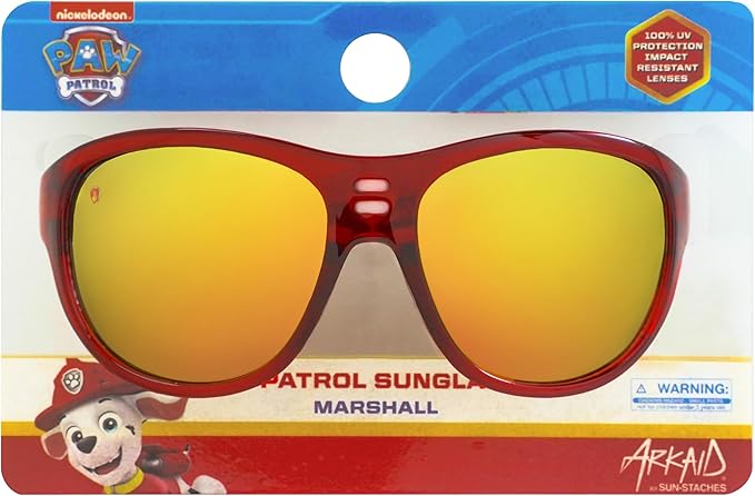 ARKAID PAW Patrol Boys Sunglasses | Chase, Marshall and Rubble | Safe UV400 | One Size Fits Most Kids