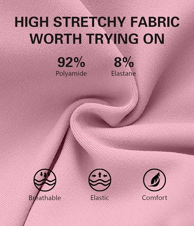 Comper Women's Sports Bras Wirefree Racerback Workout Bras Sexy Thin Straps Yoga Sport Bras with Removable Pads