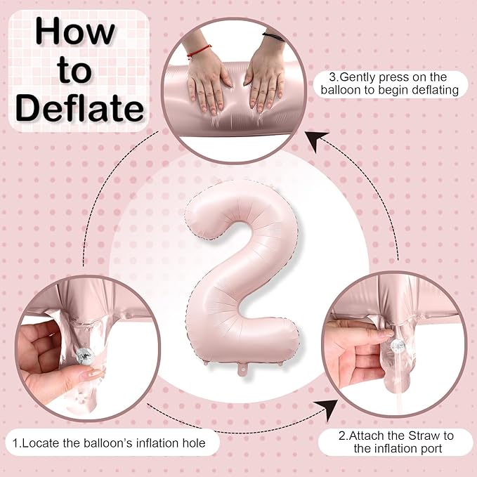 Big Number 21 Balloons, Dusty Light Blush Pink Foil 21 Balloon Numbers 40 Inch, Giant 21st Birthday Party Decor, Pastel Baby Pink Mylar Helium Self Inflating Balloon for Women Anniversary Decorations