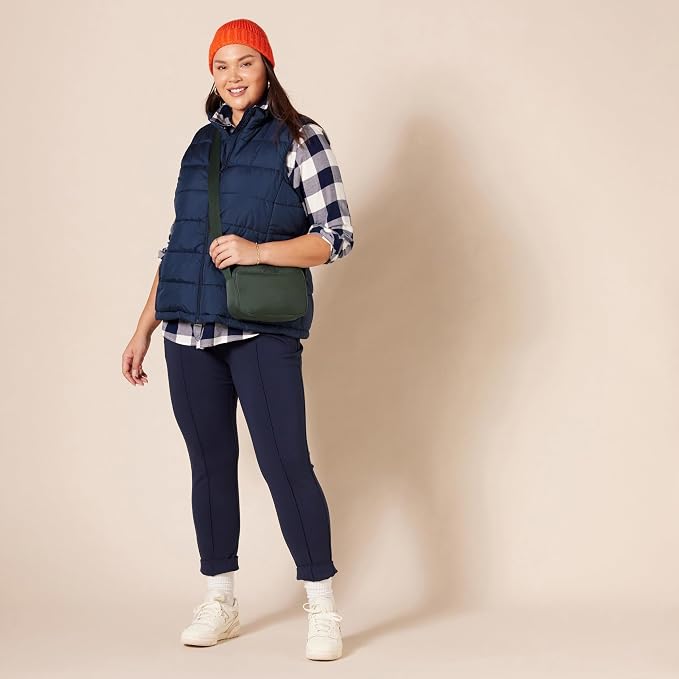 Amazon Essentials Women's Mid-Weight Puffer Vest