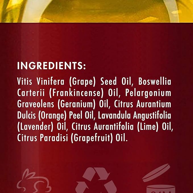 Majestic Pure Sore Muscle Massage Oil and Frankincense Massage Oil Bundle – 8 fl oz Each