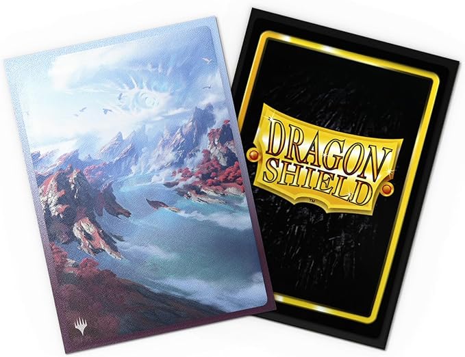 Dragon Shield | Matte Dual Art Sleeves | MTG Landfall Series | 100 CT - Smooth & Tough Premium TCG Sleeves | Compatible with Pokemon, One Piece & Magic the Gathering | Scalding Tarn