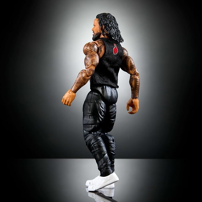 Mattel WWE Elite Action Figure & Accessories, Series #114 6-inch Collectible Jimmy USO with 25 Articulation Points & Swappable Hands (Amazon Exclusive)