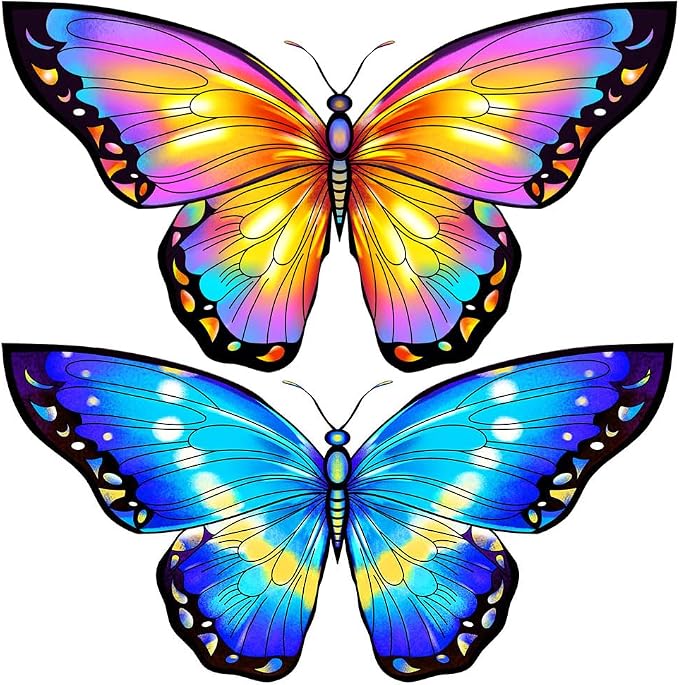 HONBO Butterfly Kites for Kids & Adults, Easy to Fly for Beginners, Each Kite with 300ft Line Handle,Beginner Kite for Kids Ages 4-8,Beach Kites for Outdoor Activities & Family Trip