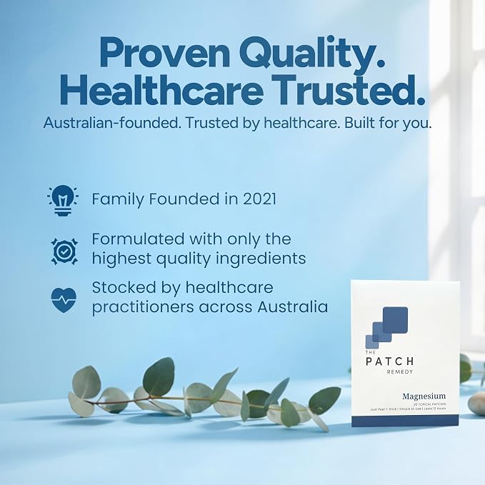 The Patch Remedy Magnesium Patch | Magnesium Glycinate | 30 Patches
