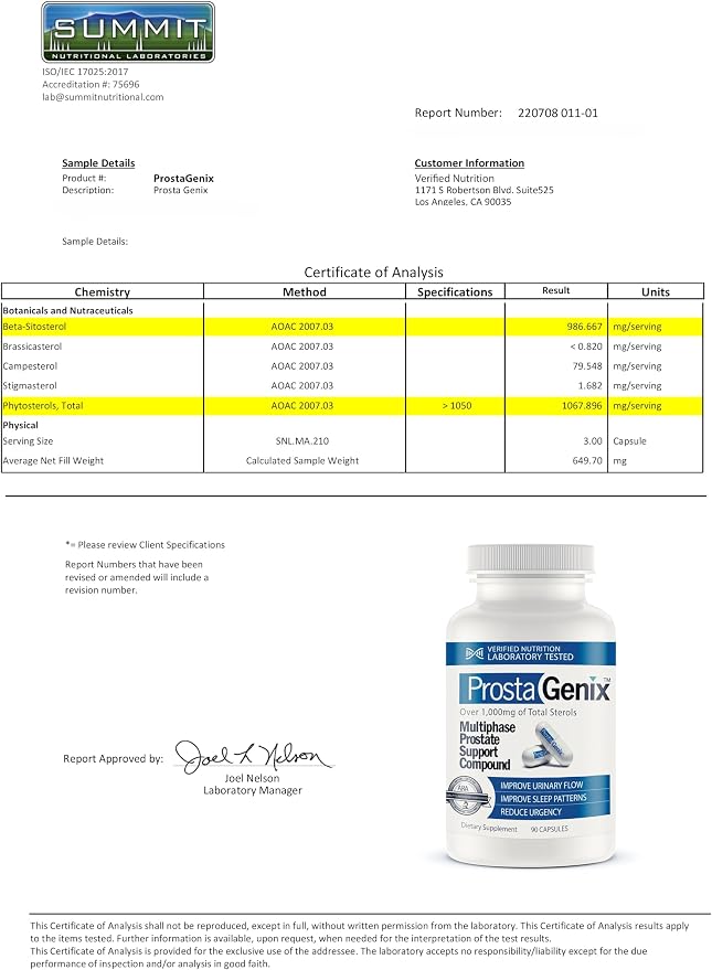 ProstaGenix Multiphase Prostate Supplement Capsule - 3 Bottles - Over 1 Million Sold - End Nighttime Bathroom Trips, Urgency, Frequent Urination.