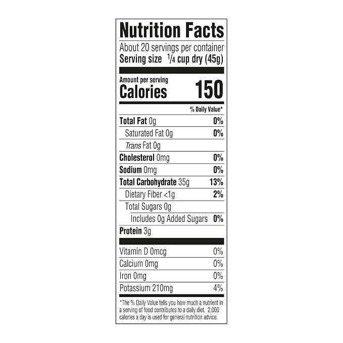 Amazon Fresh Jasmine Rice, 2 Lb | Long Grain | Pack of 3 | Packaging May Vary