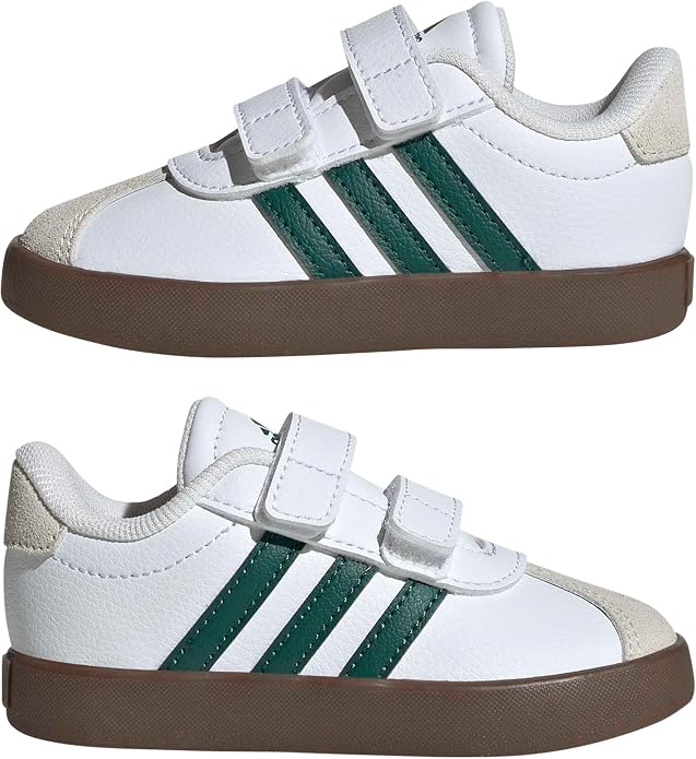 adidas Kids' VL Court 3.0 Hook & Loop Shoe