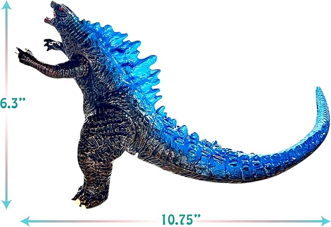 TwCare Godzilla vs. Kong Toy Action Figure: King of The Monsters, Movie Series Movable Joints Soft Vinyl, Travel Bag