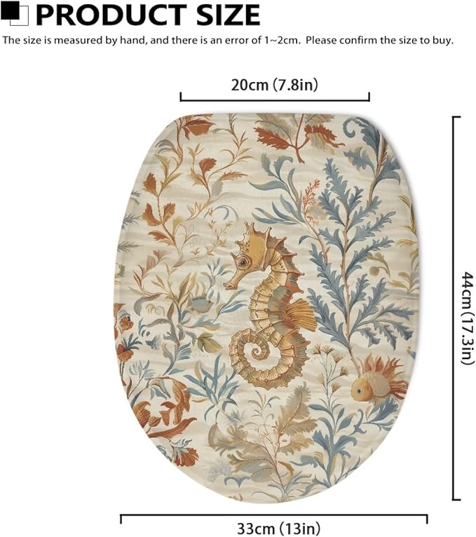 Purple Marble Toilet Seat Cover, Machine Washable Reusable Toilet Lid Cover, Bathroom Decorative Flannel Soft Toilet Lid Cover