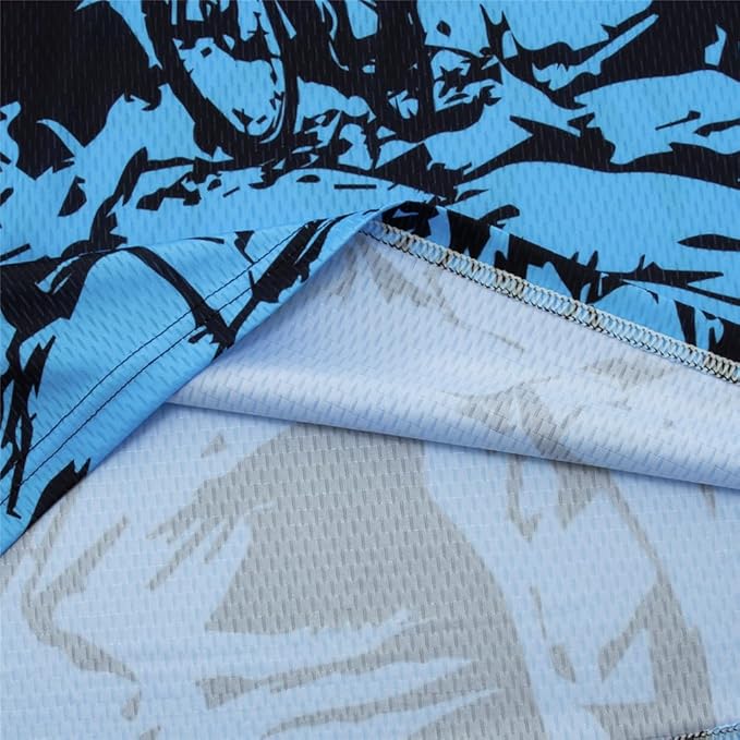 Youth Dirt Bike Jersey, Kids Mountain Bicycle Shirt Long Sleeve Powersports Children Downhill Jerseys for Big Kids