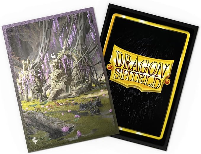 Dragon Shield | Matte Dual Art Sleeves | MTG Landfall Series | 100 CT - Smooth & Tough Premium TCG Sleeves | Compatible with Pokemon, One Piece & Magic the Gathering | Verdant Catacomb