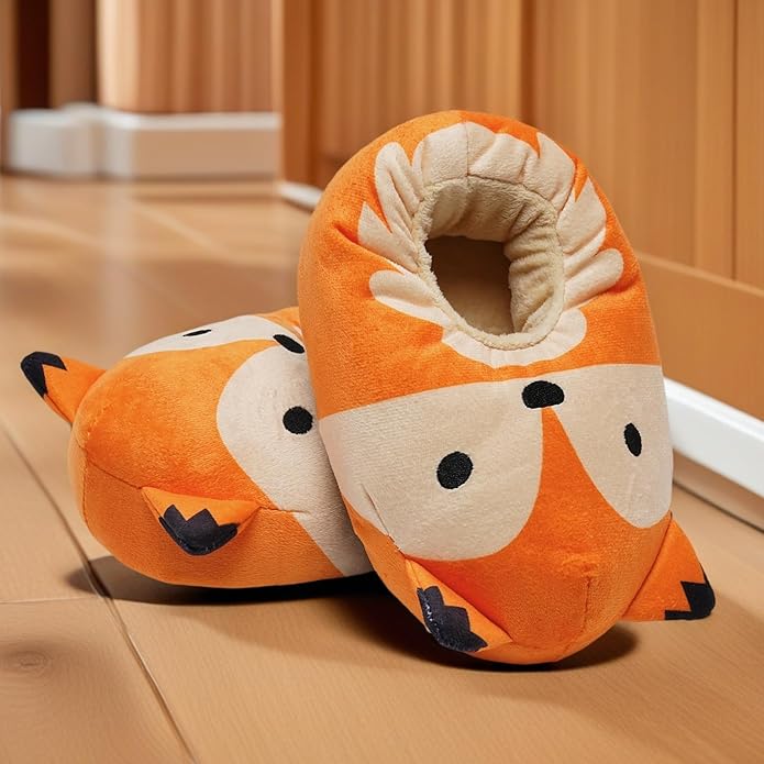 IceUnicorn Toddler Slippers Kids Cute Funny Animal House Shoes Girls Boys Christmas Fluffy Bedroom Indoor Slipper, Cat, Bunny, Unicorn, Axolotl, Fox