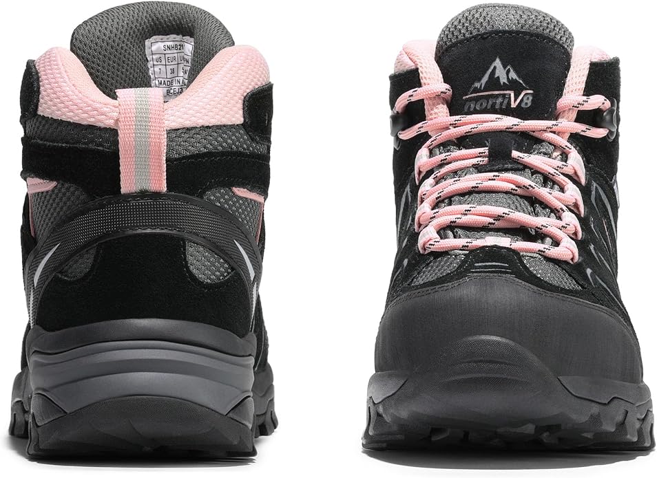 NORTIV 8 Women's Waterproof Hiking Boots Outdoor Trekking Camping Trail Hiking Boot Seeker