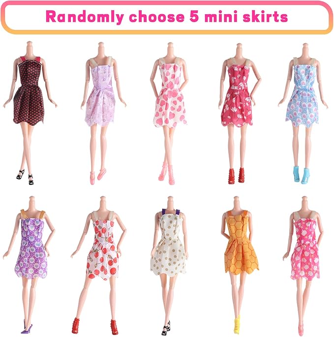 106Pcs Doll Clothes and Accessories Closet Wardrobe Playset for 11.5 Inch Girl Dolls Including Wardrobe, Shoes Rack ,Suitcase, Clothes, Dresses, Swimsuits, Shoes Hangers, Necklace ,Bags