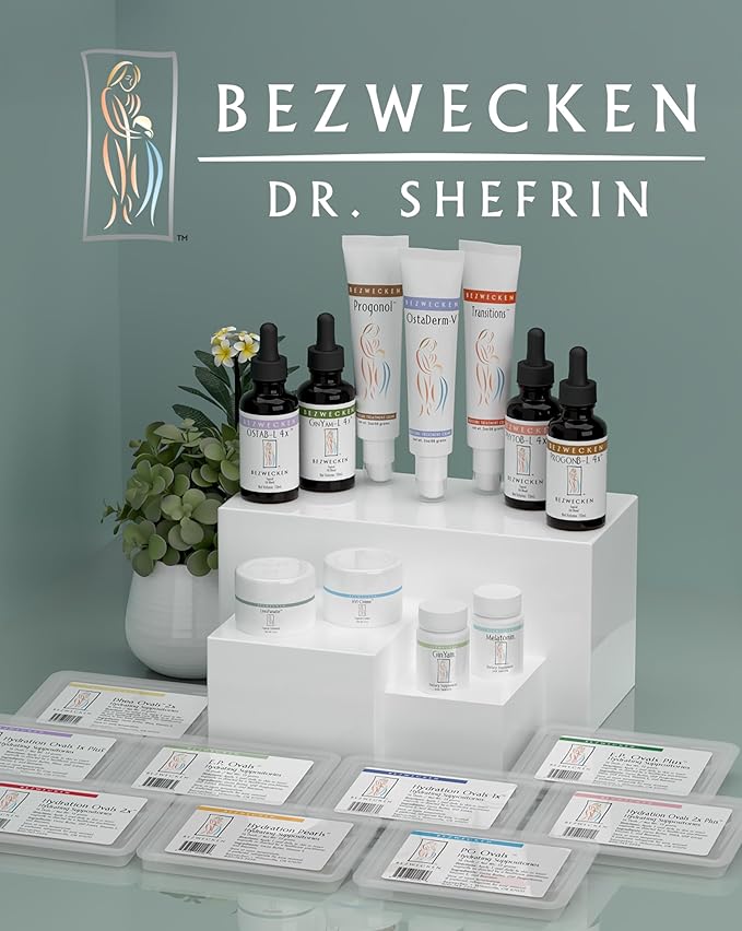 Bezwecken - Hydration Ovals 2X Plus DHEA (3-Pack) – 16 Extra Strength Ovals - Professionally Formulated to Alleviate Vaginal Dryness in Menopausal Women - Safe & Natural
