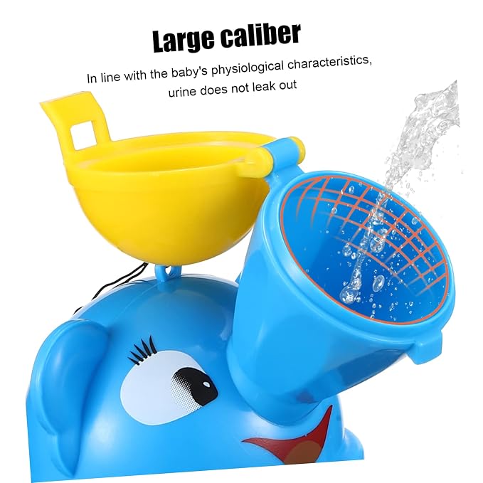 TOYANDONA Portable Travel Urinal for Toddlers Compact Lightweight Pee Training Potty Material for Camping Car Trips Boy Girl Emergency Toilet