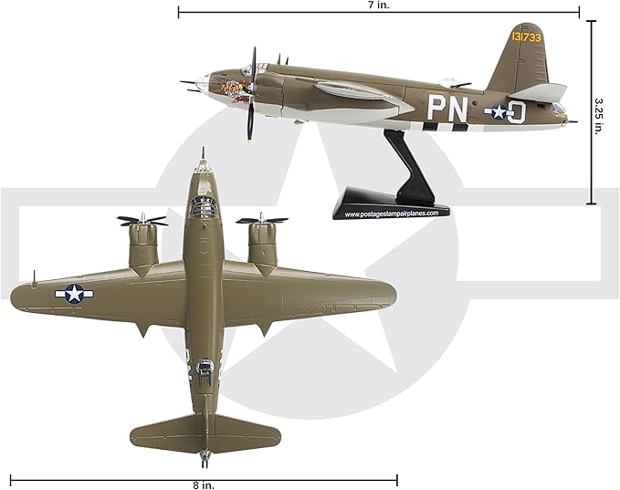 Daron Postage Stamp B-26 1/107 Flak Bait